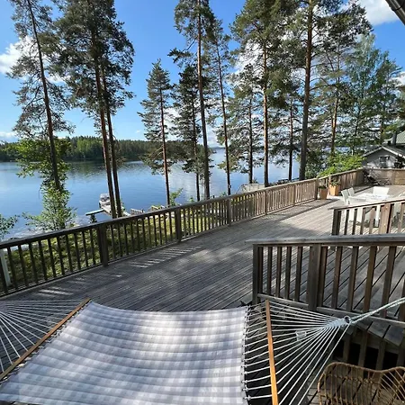 빌라 Luxury House Vaahtoranta On The Shore