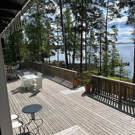 빌라 Luxury House Vaahtoranta On The Shore *