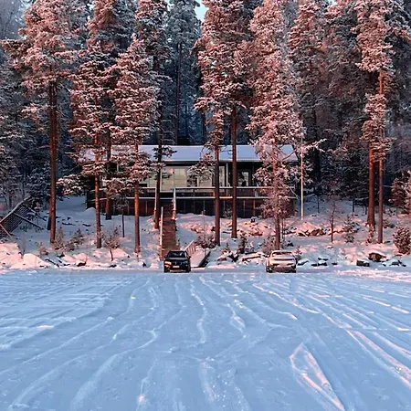 빌라 Luxury House Vaahtoranta On The Shore 쿠오피오