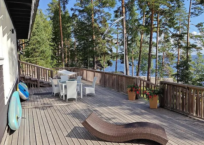 Villa Luxury House Vaahtoranta On The Shore Kuopio