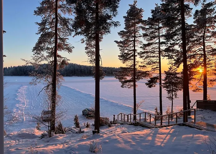 Luxury House Vaahtoranta On The Shore Kuopio