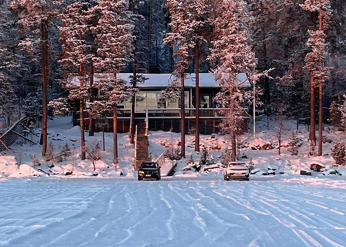 Villa Luxury House Vaahtoranta On The Shore Kuopio